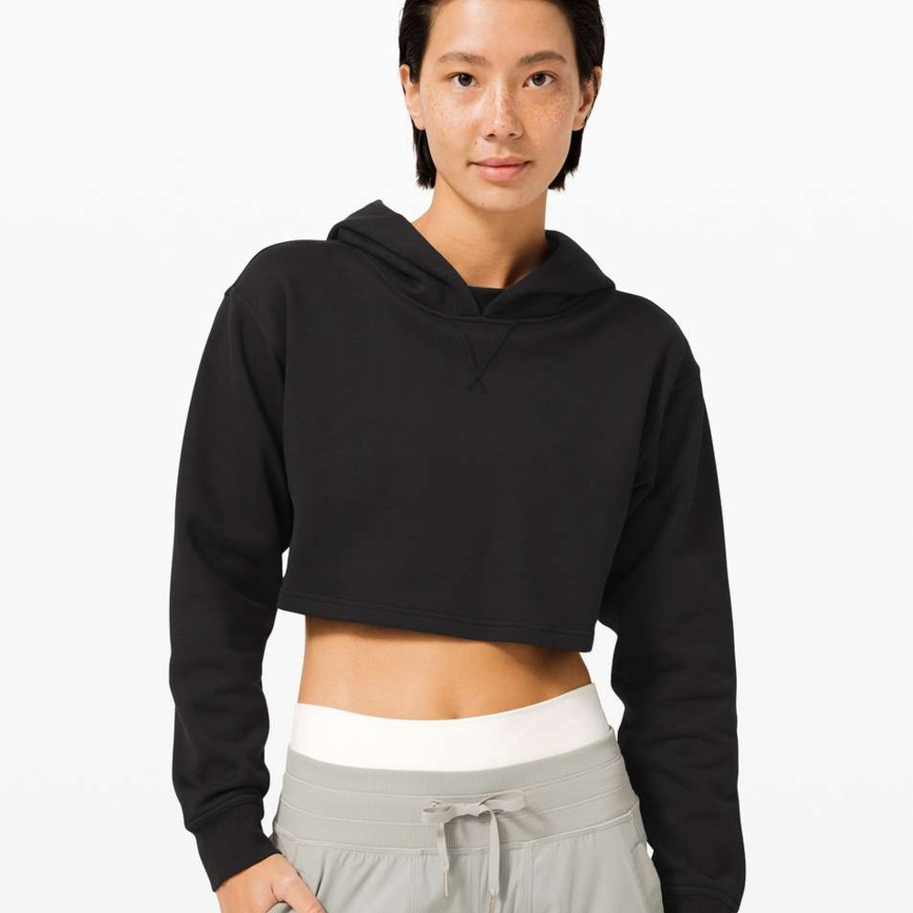 Lululemon Women’s All Yours Cropped Hoodie - 8